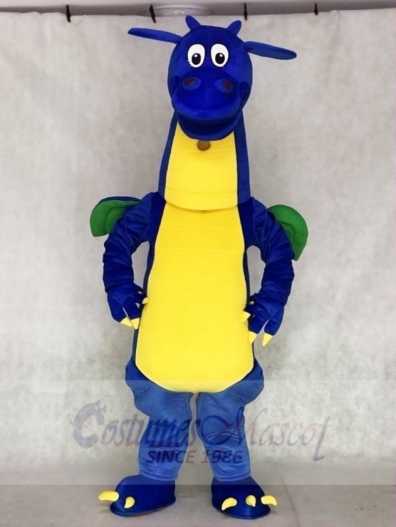 Blue Dragon Mascot Costumes Animal