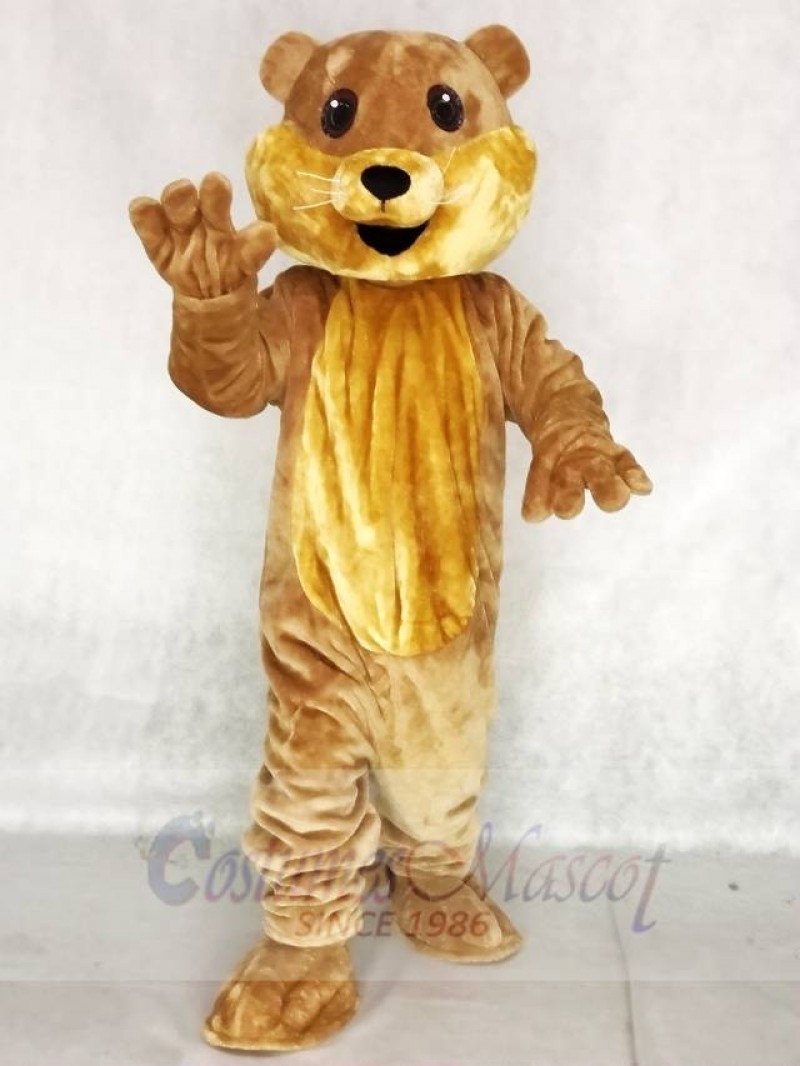 Cute Ollie Otter Mascot Costume