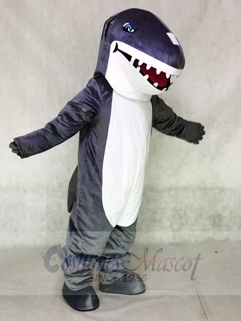 Grey Shark Mascot Costumes Animal