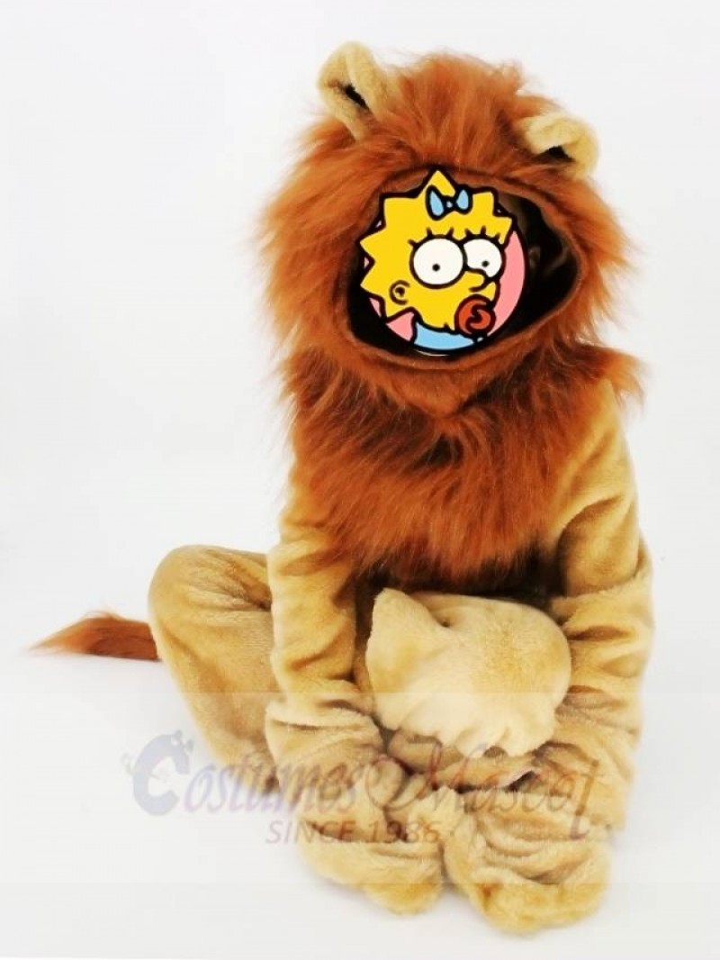 For Children/ Kids Lion Pajamas Pyjama Mascot Party Halloween Christmas Xmas Costumes