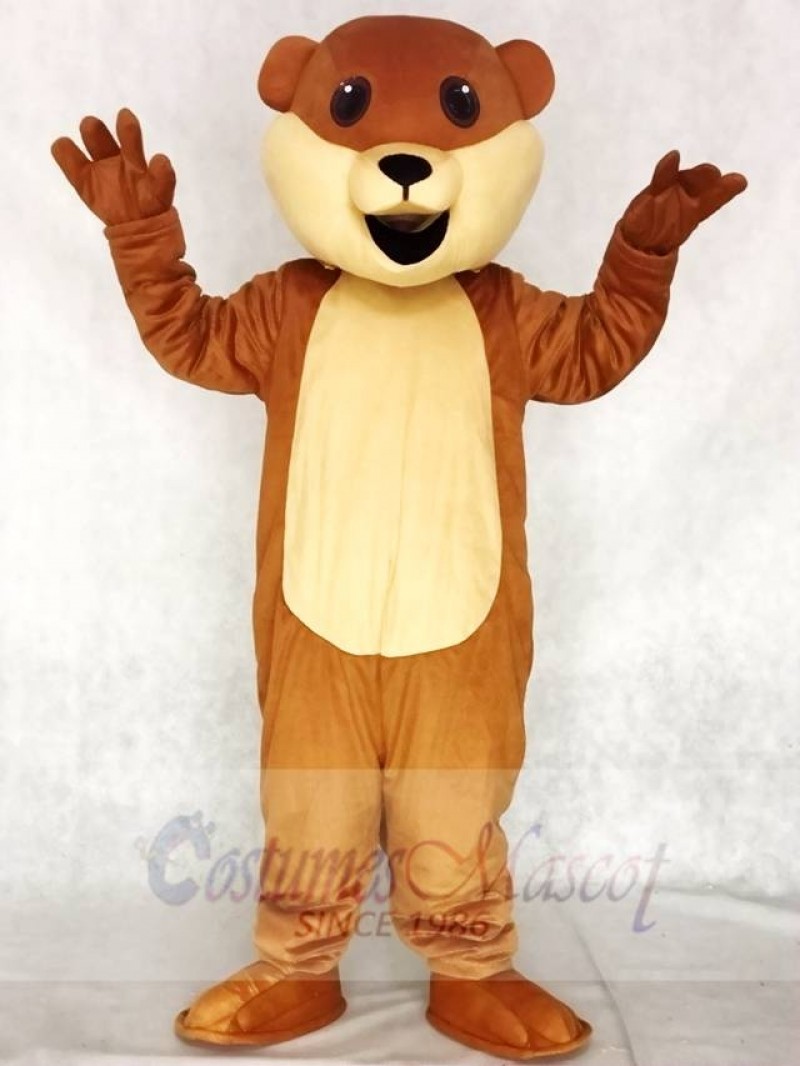 Ollie Otter Mascot Costumes Animal with No Whiskers