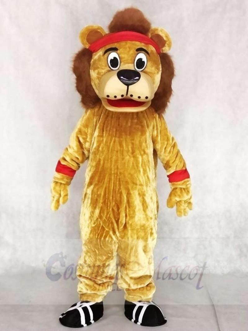 Lenny The Lion Mascot Costumes Animal