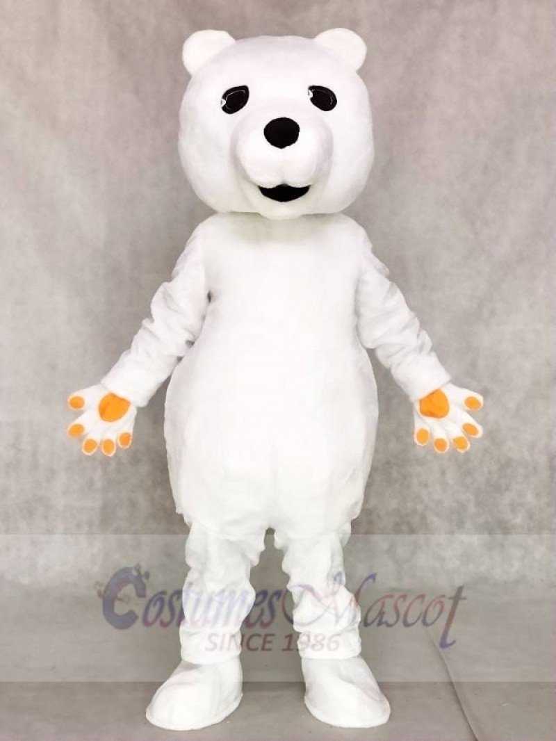 White Polar Bear Mascot Costumes Animal