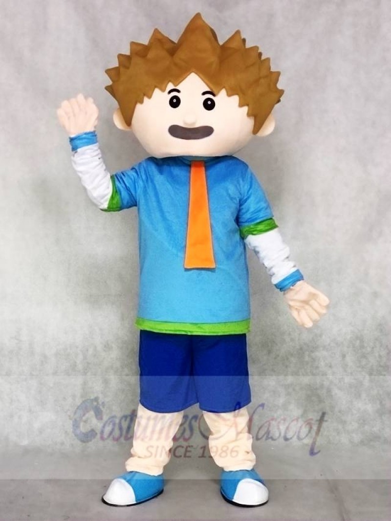 Smart Boy Mascot Costumes People