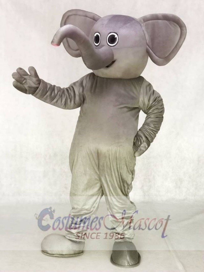 Grey Elephant Gray Elephant Mascot Costumes