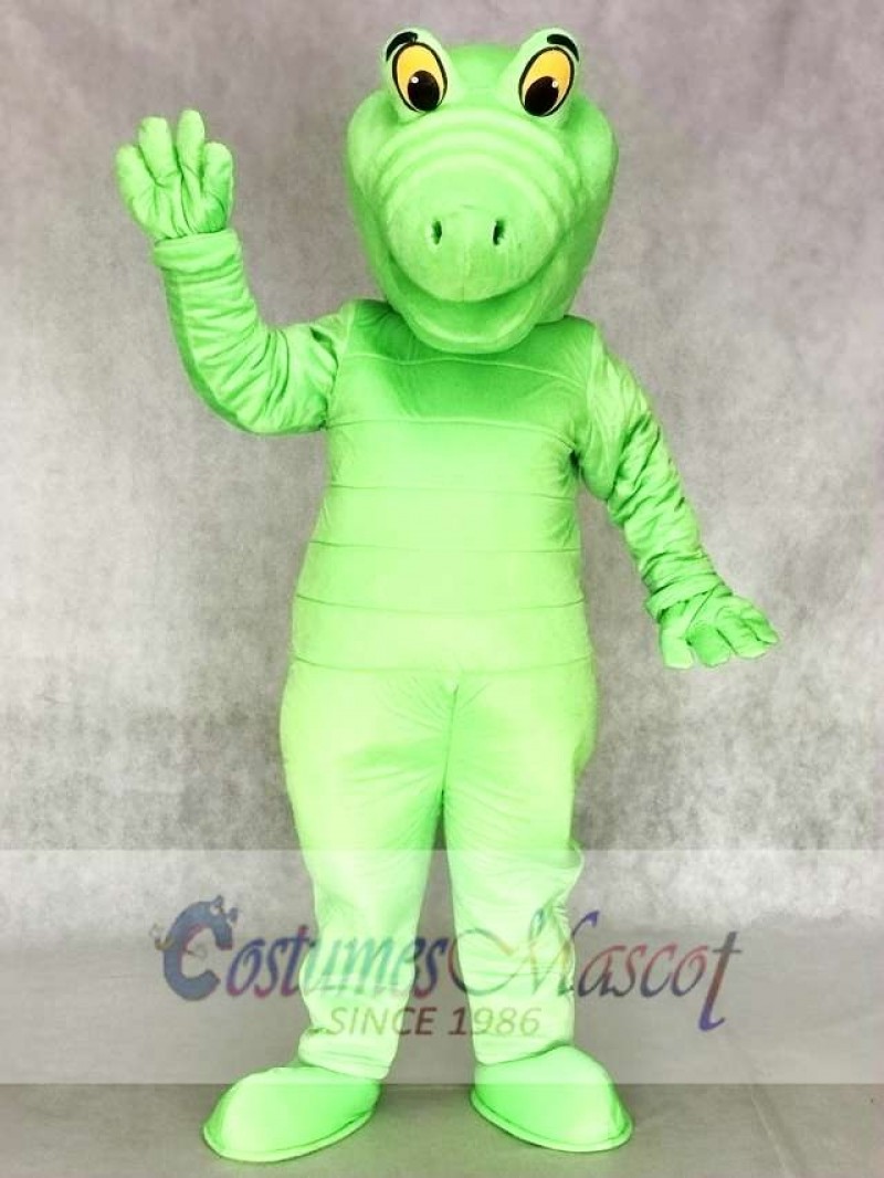 Green Albert Alligator Mascot Costumes Animal