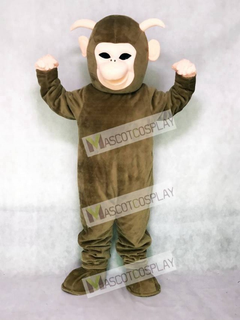 Brown Yeti Mascot Costume