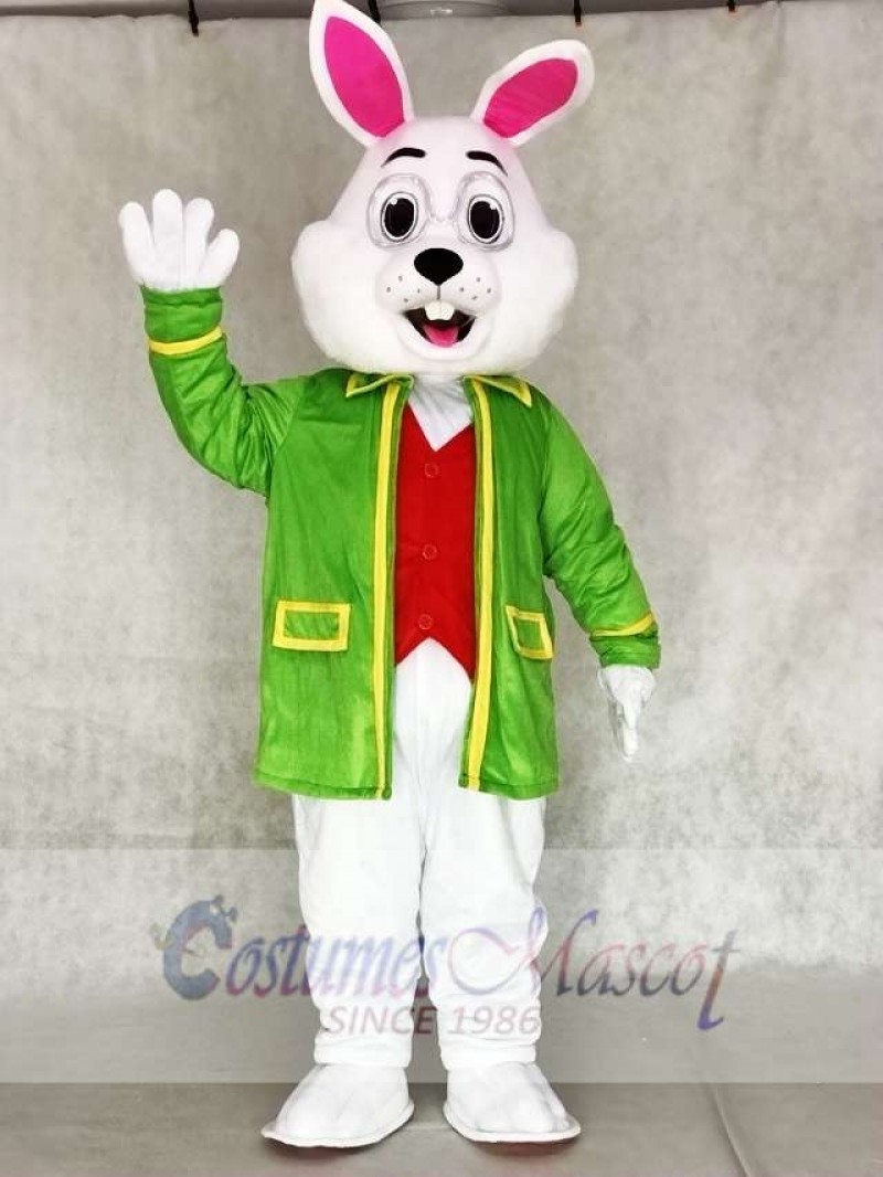 Wendell Green Rabbit Easter Bunny Mascot Costumes Anima
