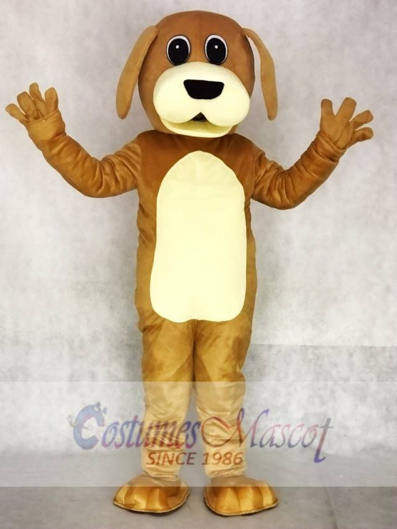 Brown Dog Mascot Costumes Animal 