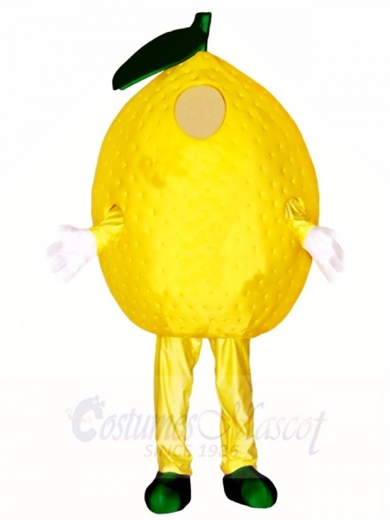 Yellow Lemon Mascot Costumes Plant