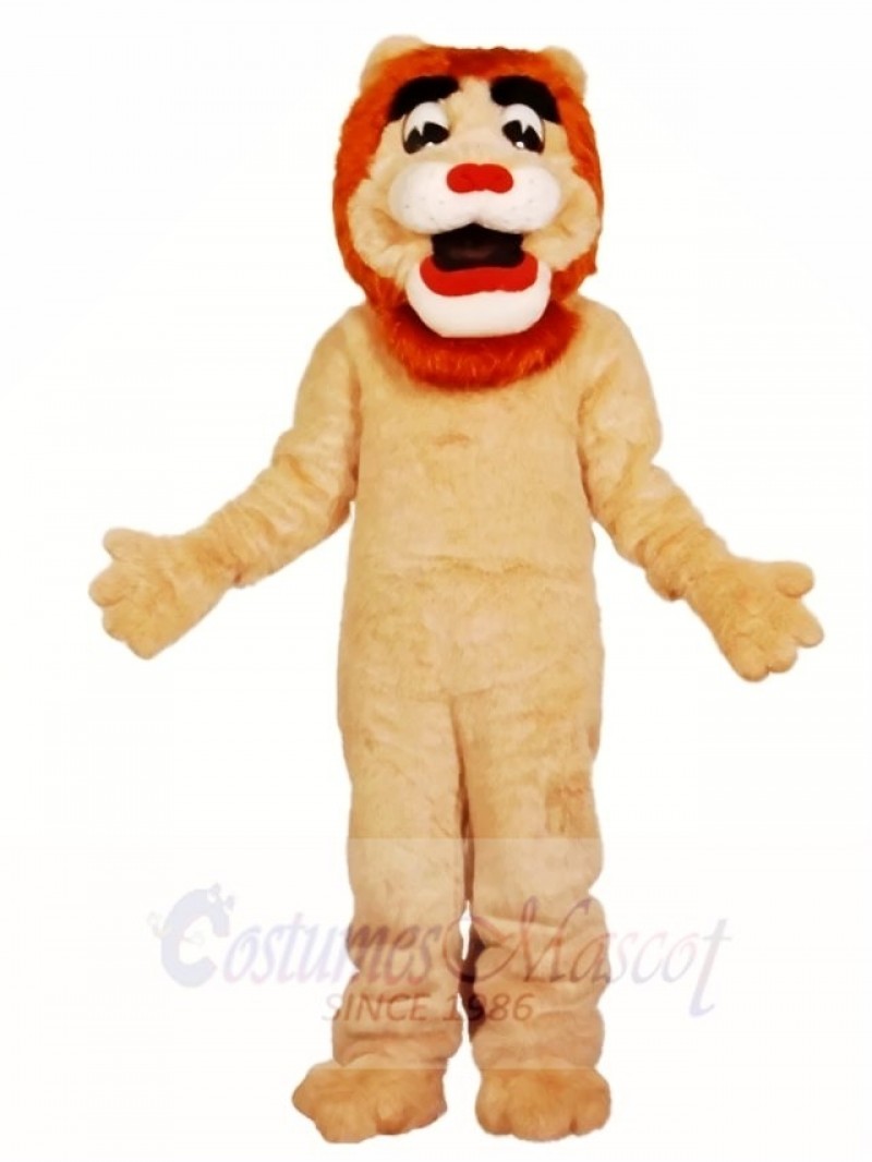 Fluffy Lion Mascot Costumes Animal
