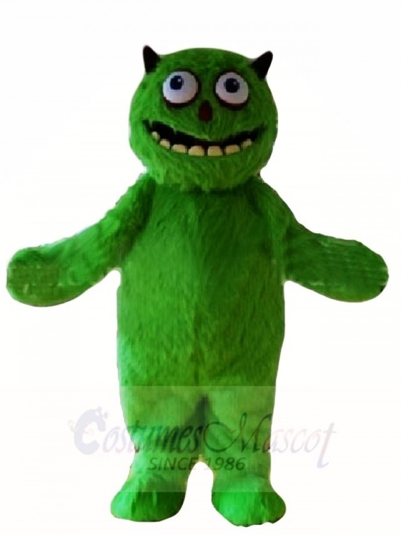 Green Hairy Alien Monster Mascot Costumes