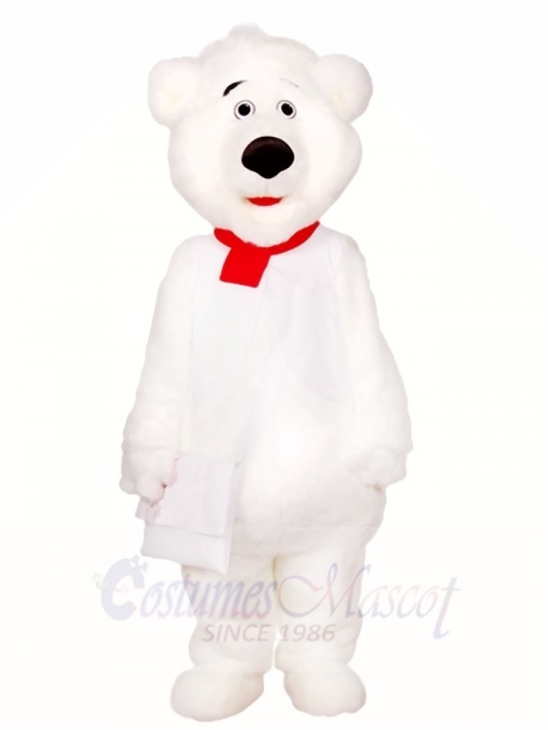 White Polar Bear Mascot Costumes Animal