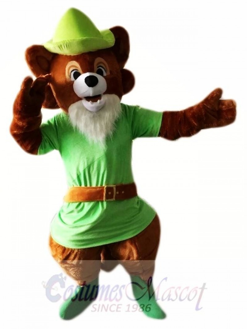 Robin Hood Brown Fox Mascot Costumes 