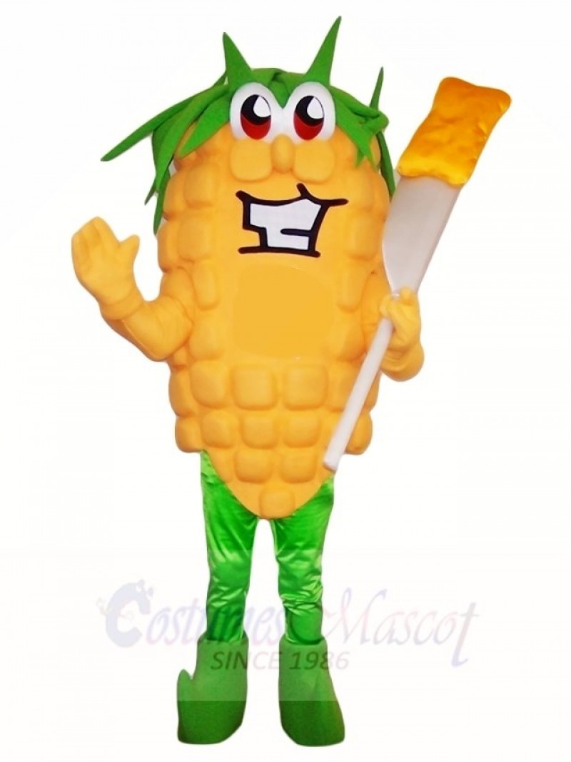 Butter Corn Mascot Costumes Food Plant