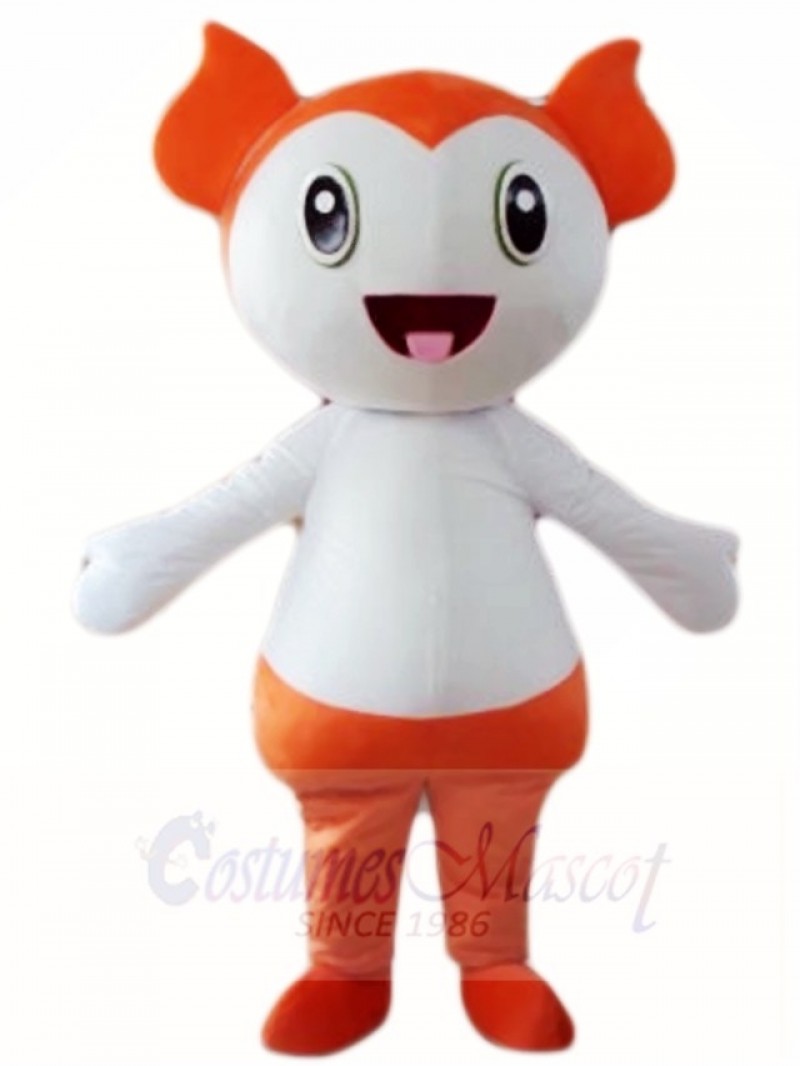 Orange Baby Mascot Costumes People 