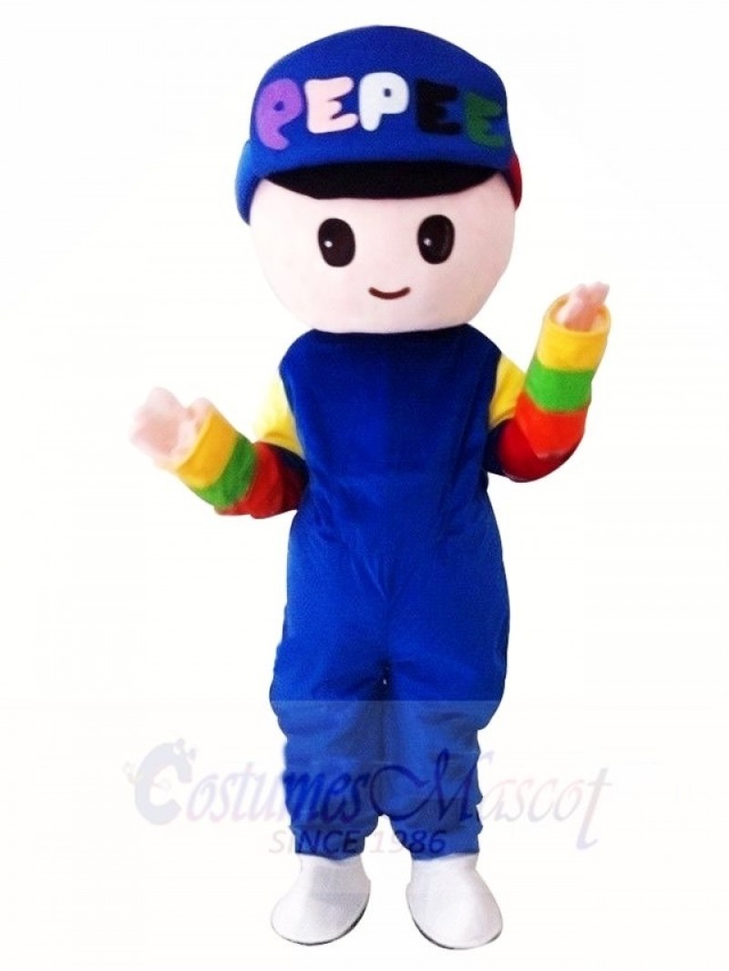 Pepee Boy Mascot Costumes Cartoon