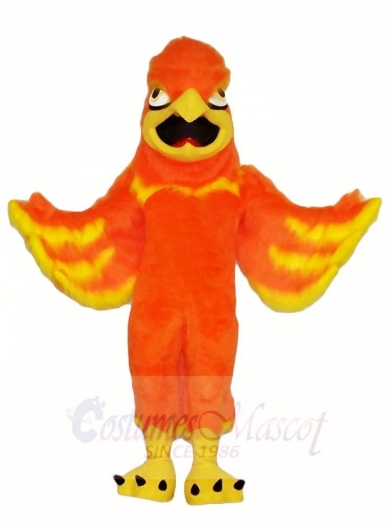 Orange Phoenix Mascot Costumes Fantasy