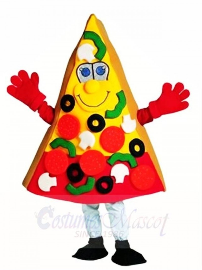 Slice Pizza Mascot Costumes Food Snack