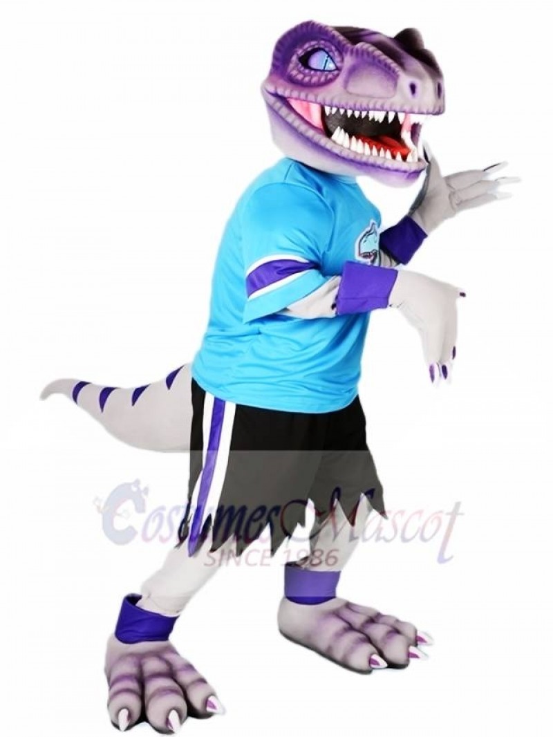 Raptor Velociraptor Dinosaur Mascot Costumes 