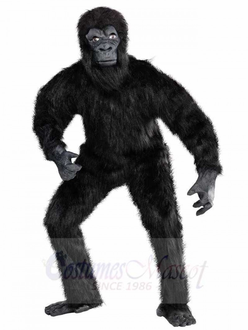 Hairy Gorilla Mascot Costumes Animal 