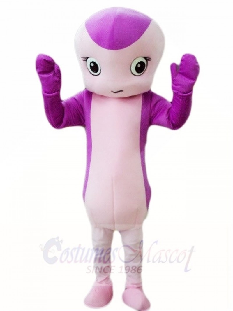 Purple Snake Mascot Costumes Animal 
