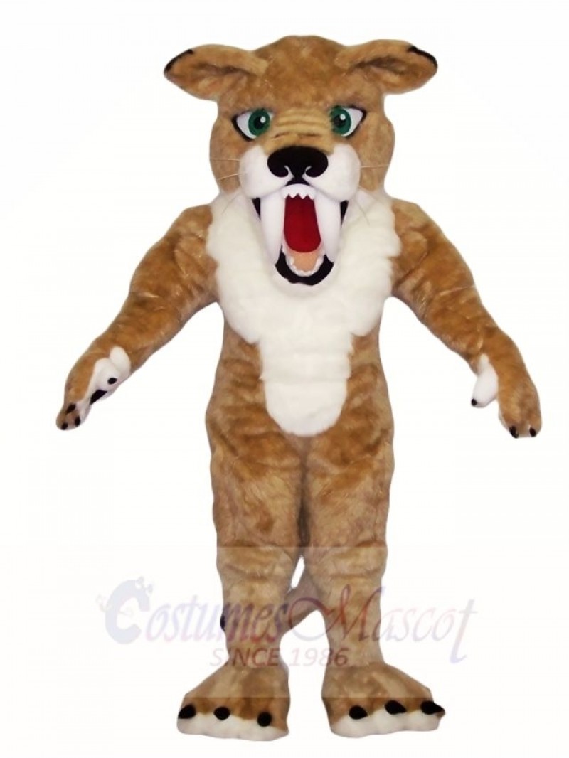 Sabercat Saber Tooth Cat Mascot Costumes Animal 