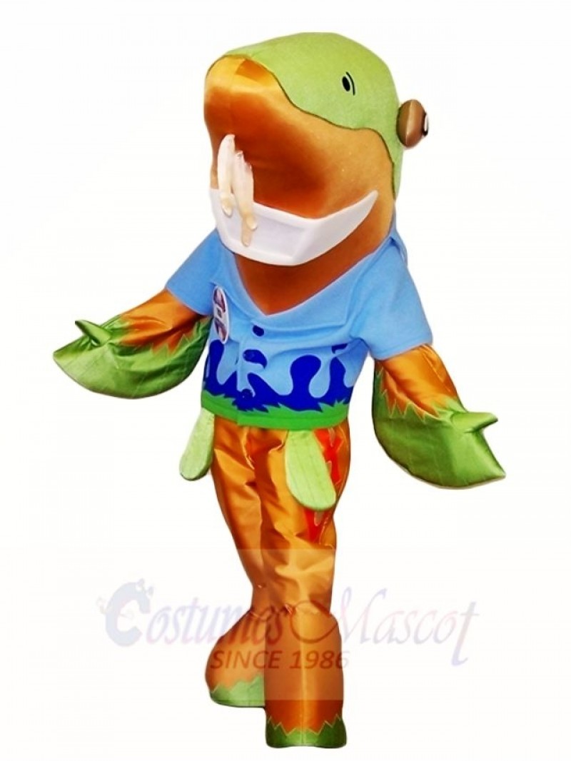 Fish and Fins Sammy the Sturgeon Mascot Costumes Sea