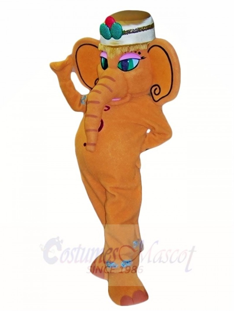 Brown Elephant Mascot Costumes Animal