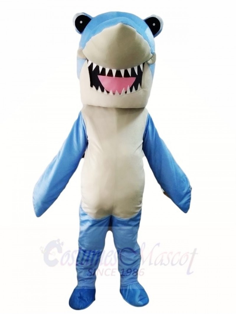 Blue Shark Mascot Costumes Sea Ocean