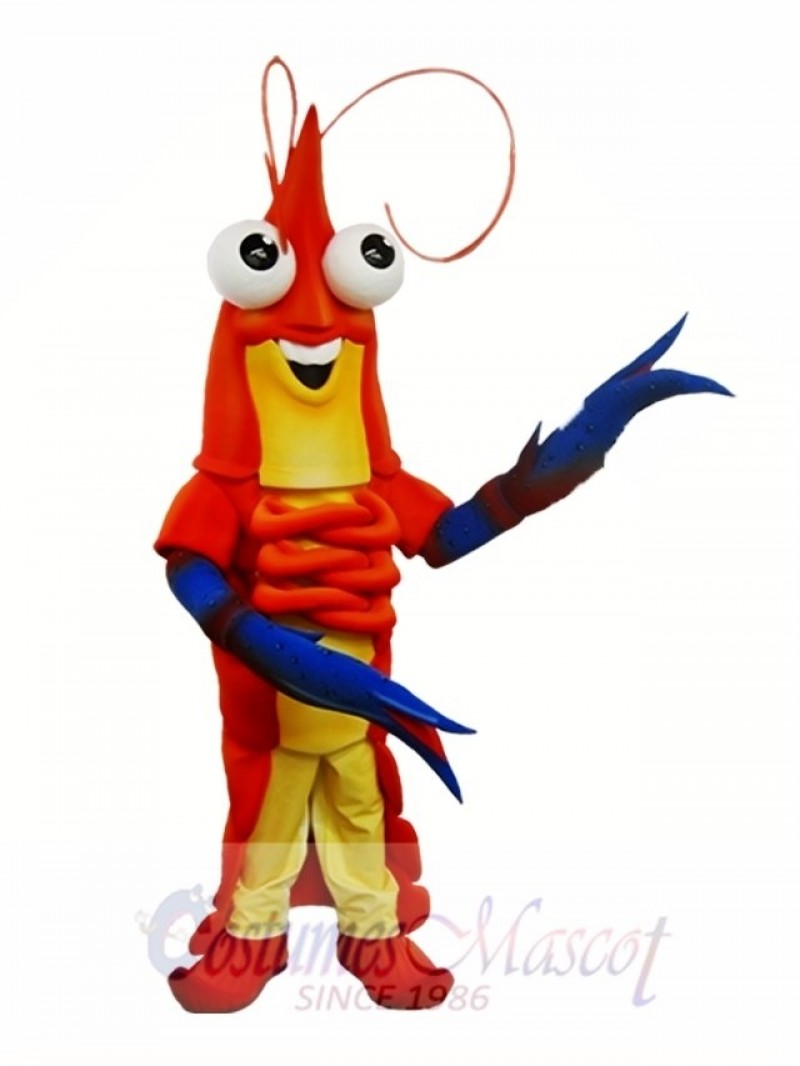 Shrimp Prawn Mascot Costume Shawn the Prawn Mascot Costumes