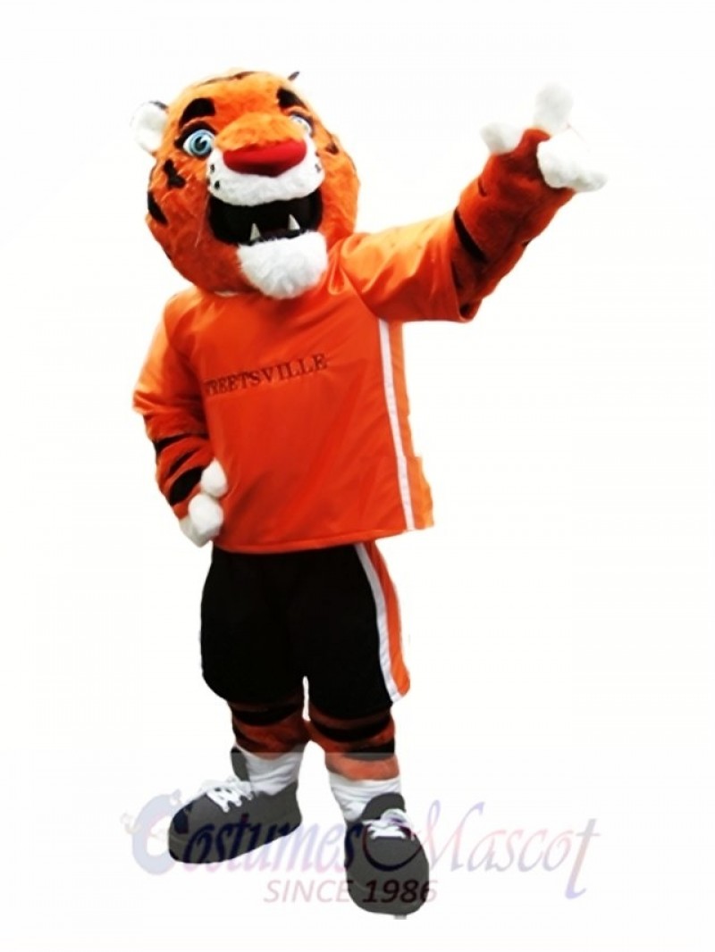 Orange Tiger Mascot Costumes