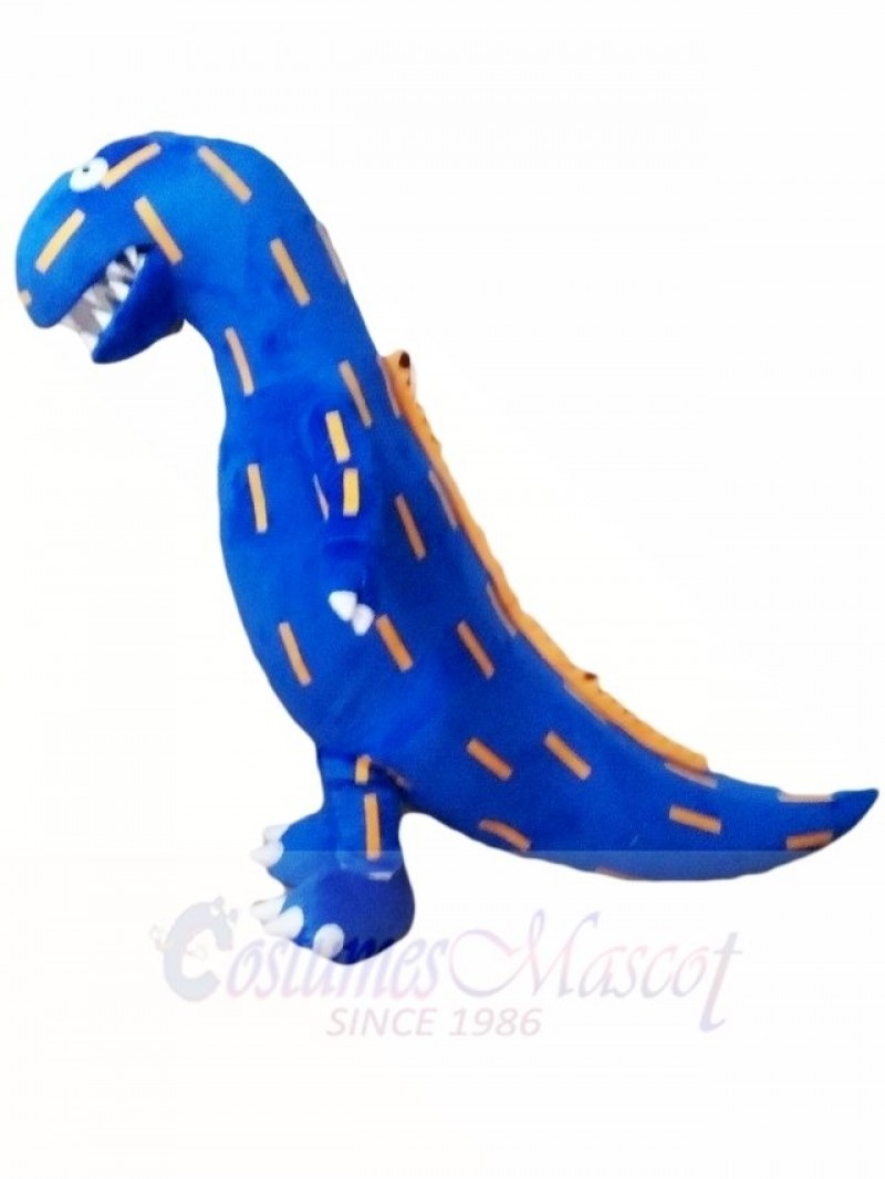 Blue T-Rex Dinosaur Mascot Costumes