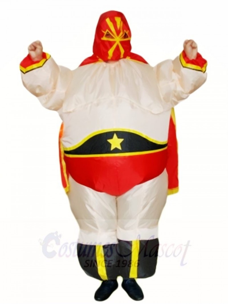 Wrestling Wrestler Inflatable Halloween Xmas Costumes for Adults