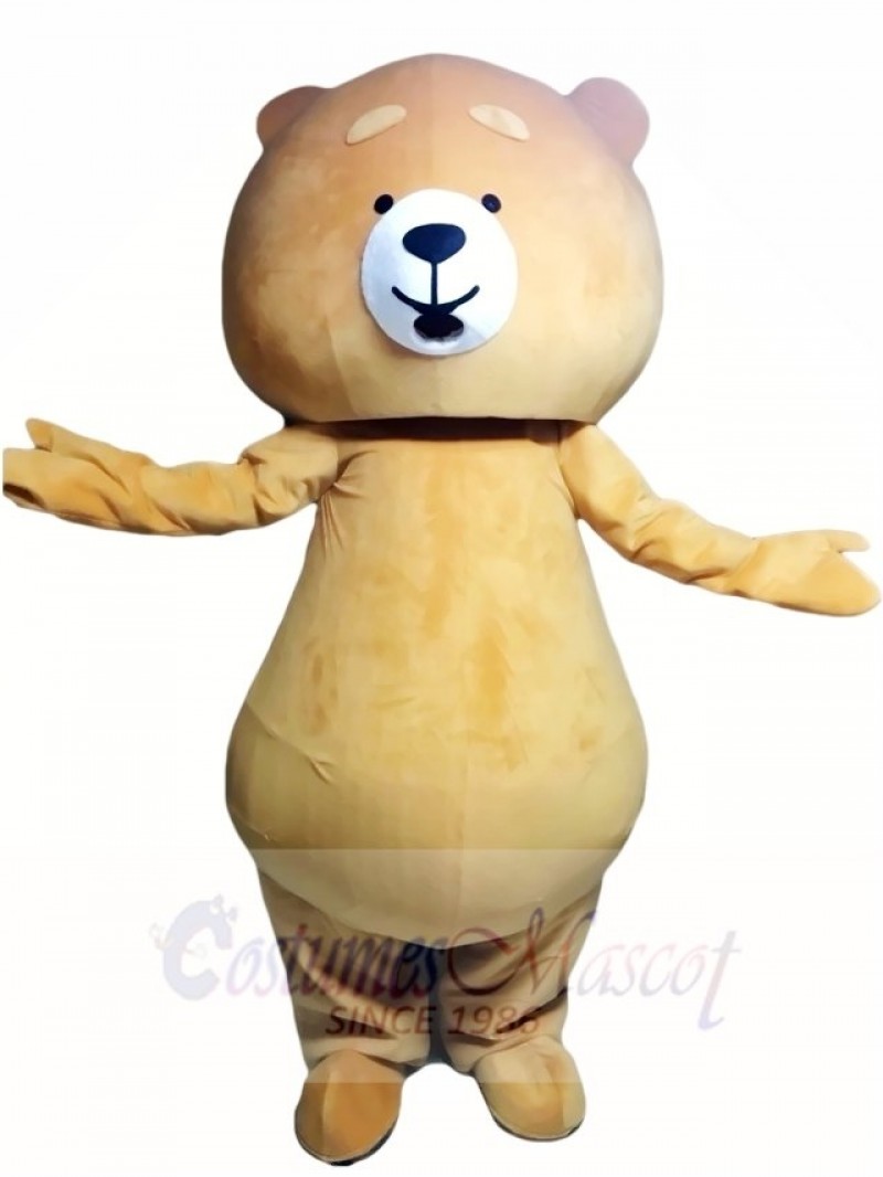 Brown Teddy Bear Mascot Costumes Animal