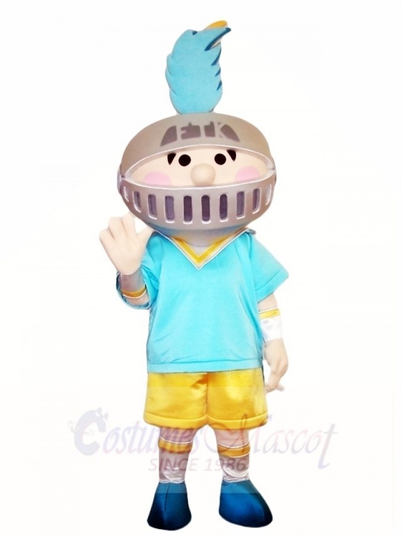 Blue Thorn Knight Mascot Costumes People