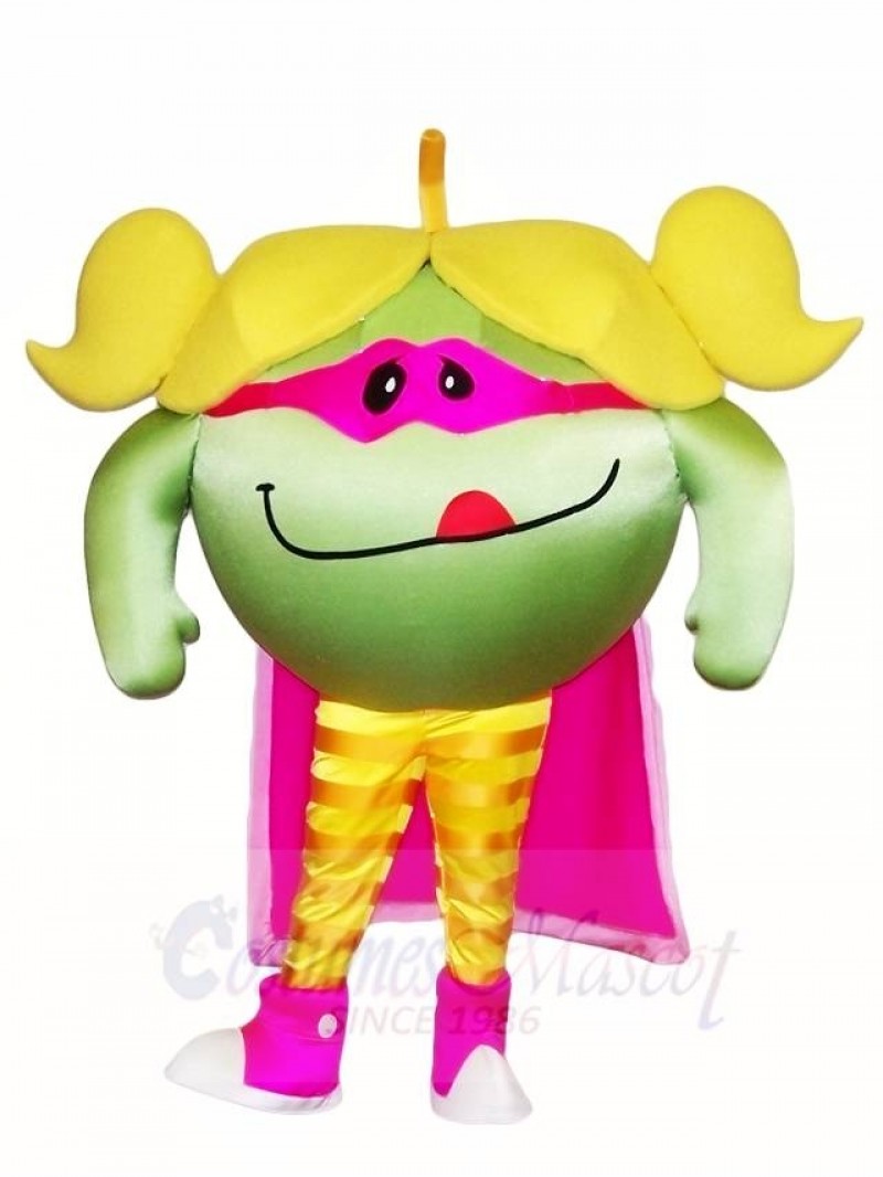 Yummy Green Apple Mascot Costumes Fruit