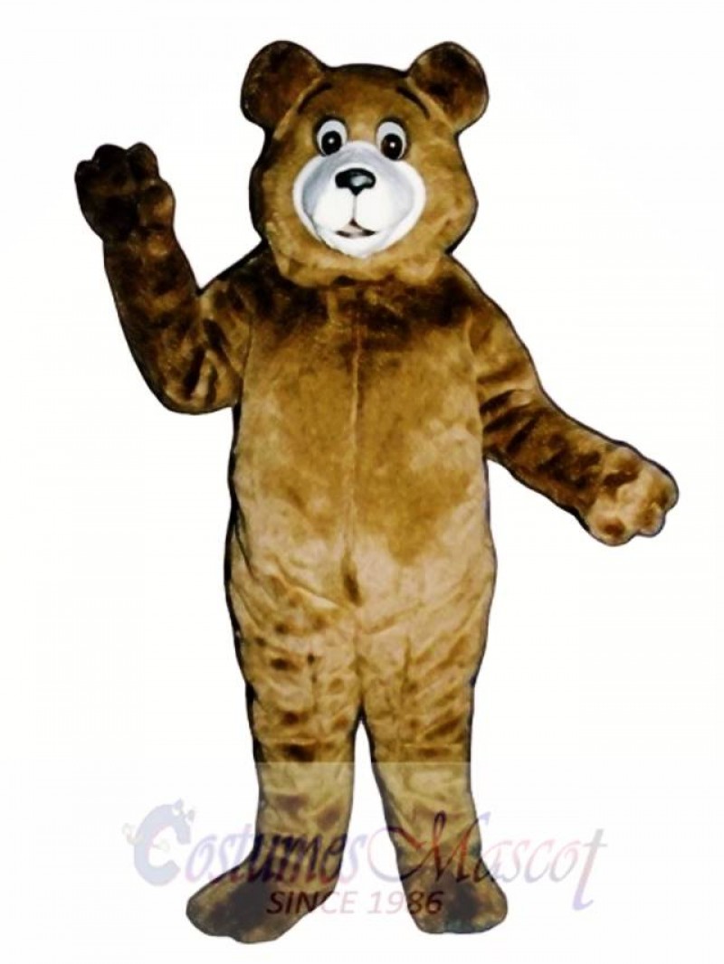 New Tommy Teddy Bear Mascot Costume