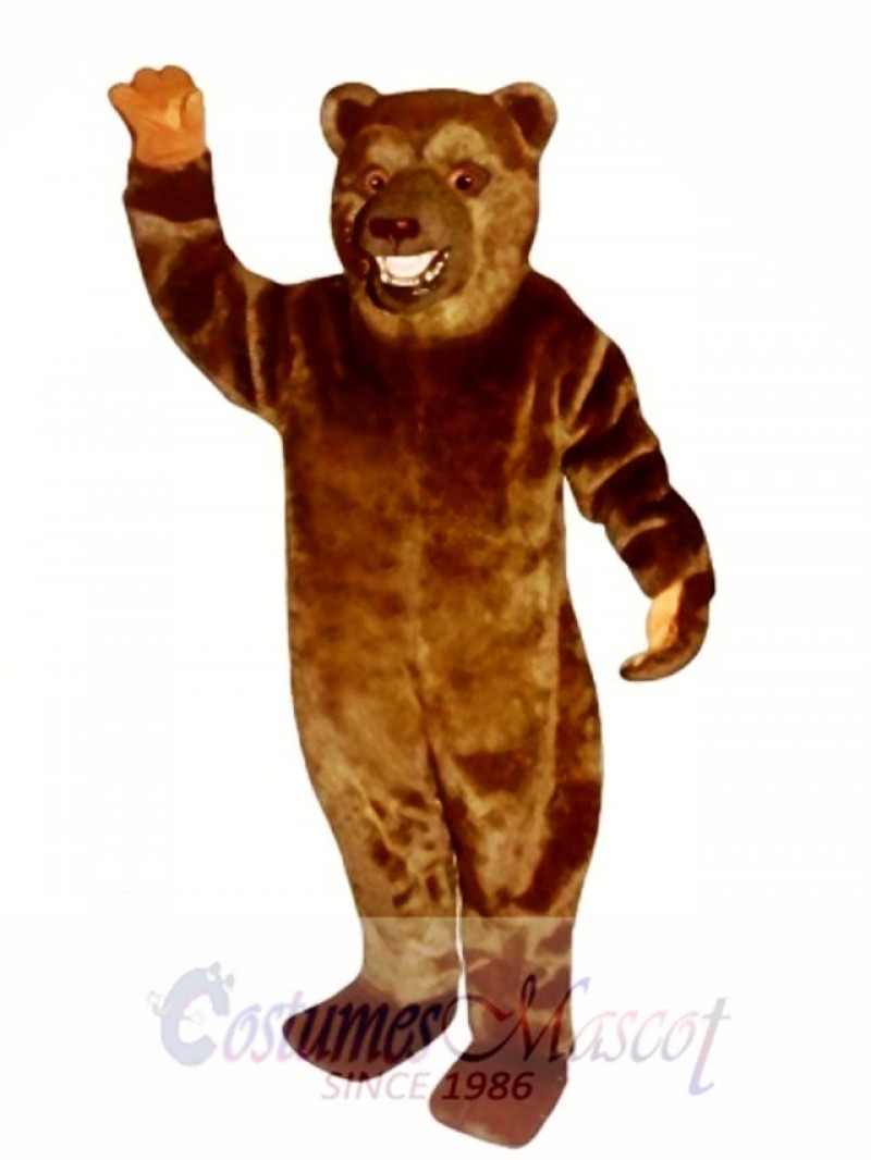 New Snarling Bear Mascot Costume