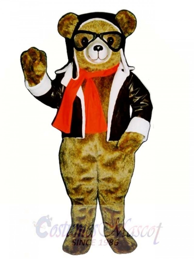 New Red Bearon Bear Mascot Costume