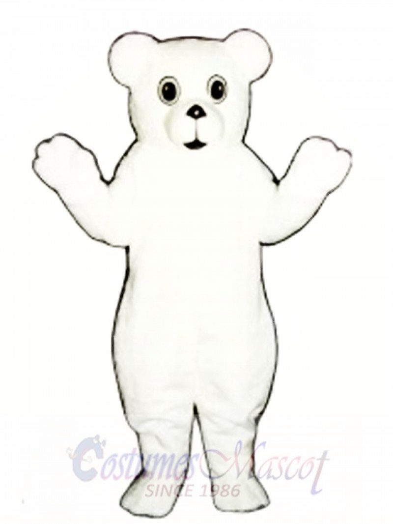 Snow Cub Mascot Costume