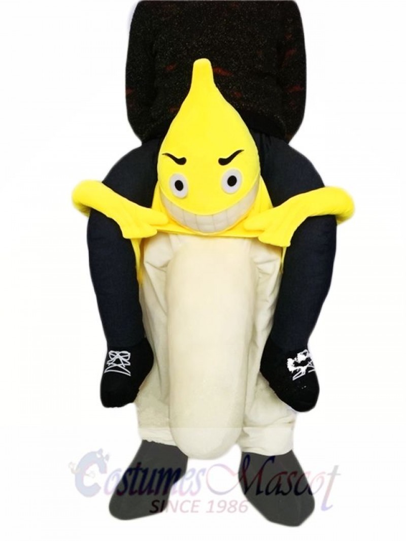 Piggyback Banana Carry Me Ride Fruit Mascot Costume