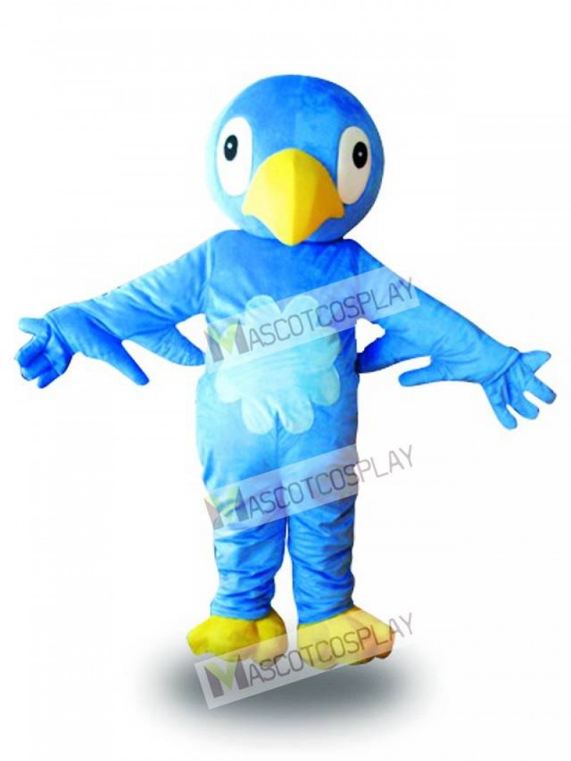 Blue Bird Mascot Costume