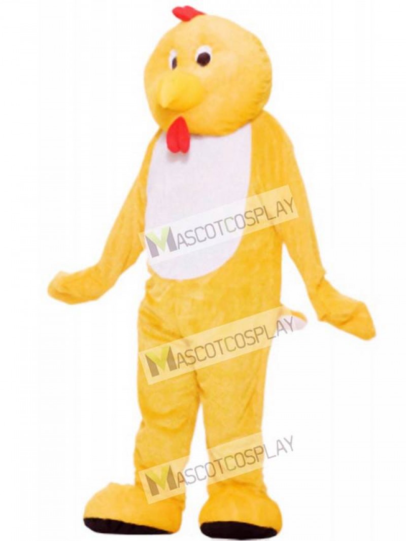 Yellow Chicken Mascot Costume