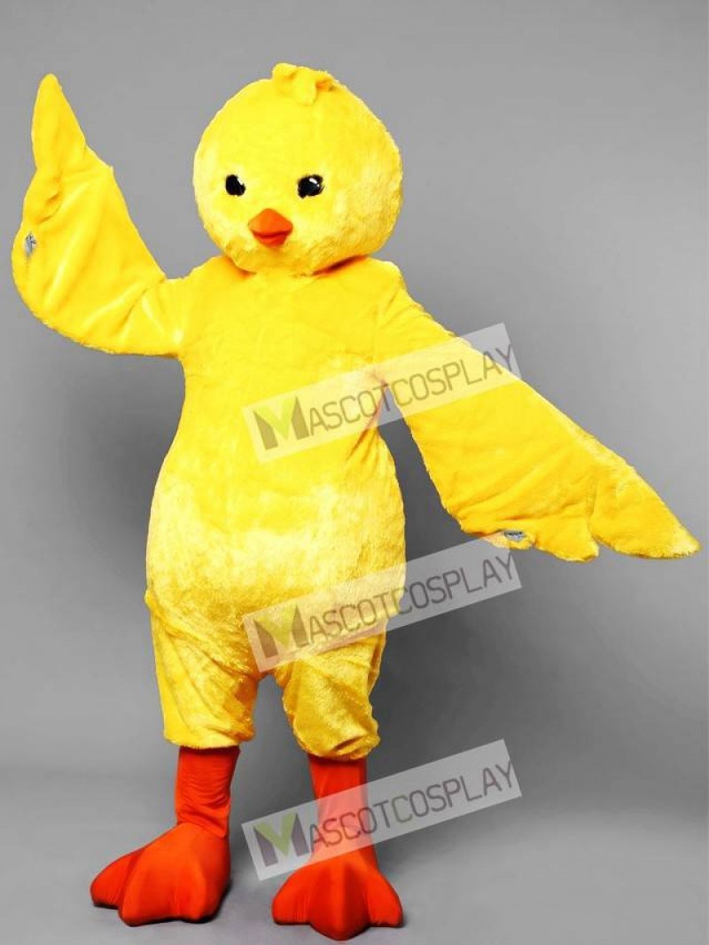 Fantasy Yellow Chicken Mascot Costume