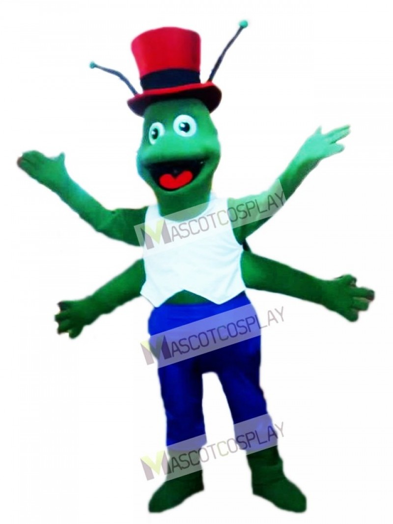 Green Grasshoppers Mascot Costume