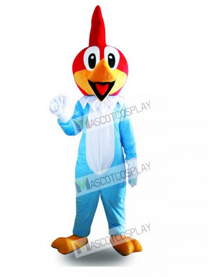 Funny Blue Duck Mascot Costume
