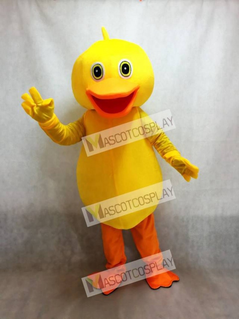 Big Yellow Duck Mascot Costume