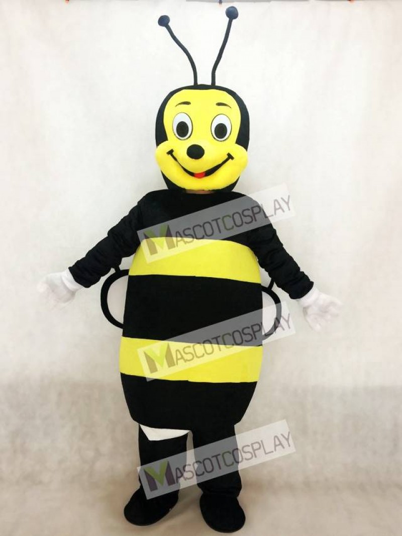 New Black and Yellow Bee Mascot Costume Insect