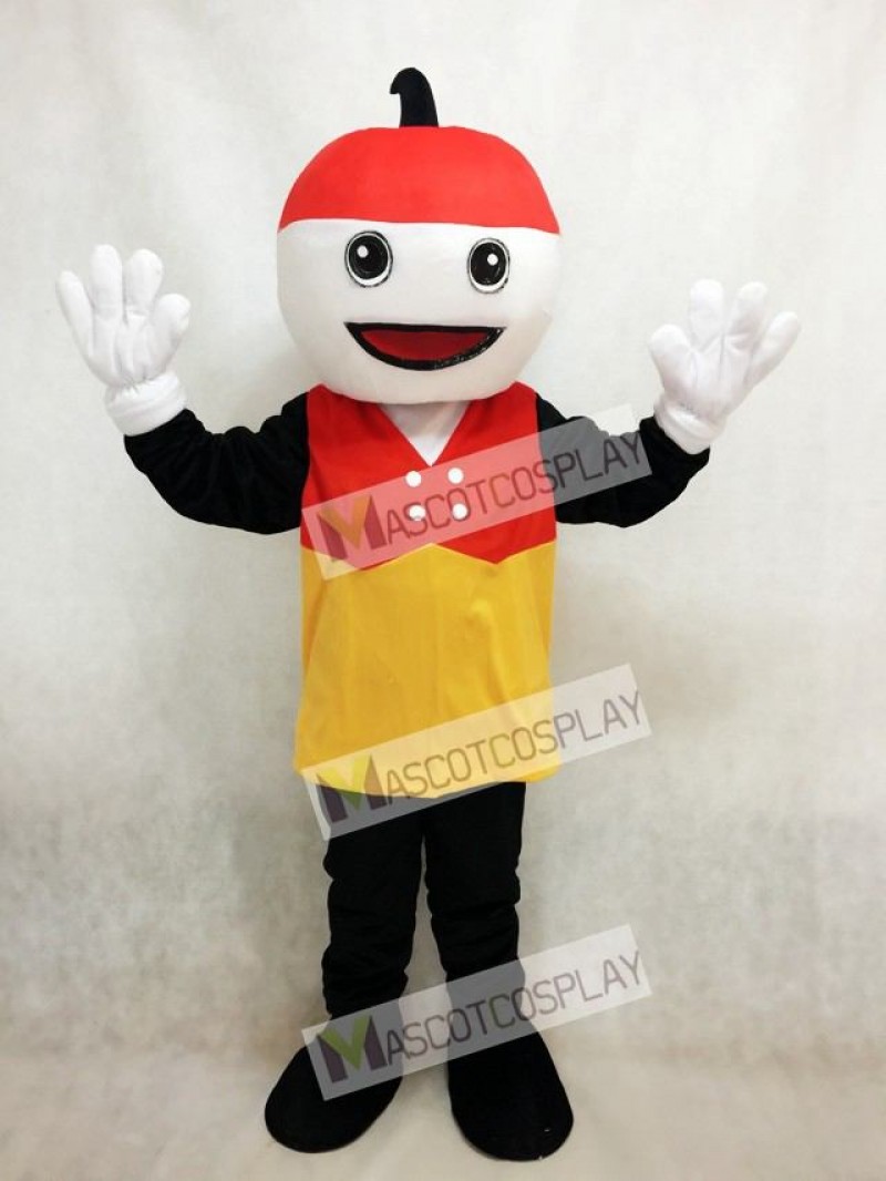 Sparky Mascot Costume with the Red Hat